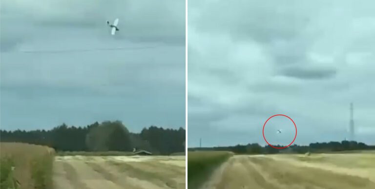 Tragedia w powiecie Leszczyńskim. Awionetka runęła na ziemię