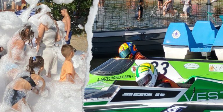 Zakończenie lata na plaży miejskiej w Śremie