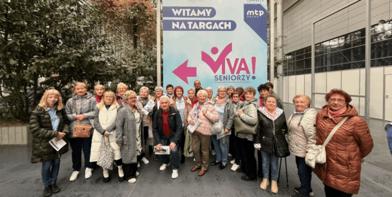 Seniorzy z Śremu na targach Viva Seniorzy w Poznaniu