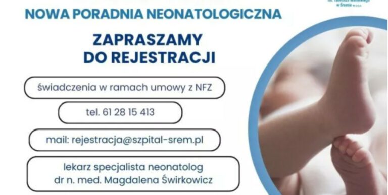 Ruszyła Poradnia w Neonatologiczna w śremskim szpitalu.