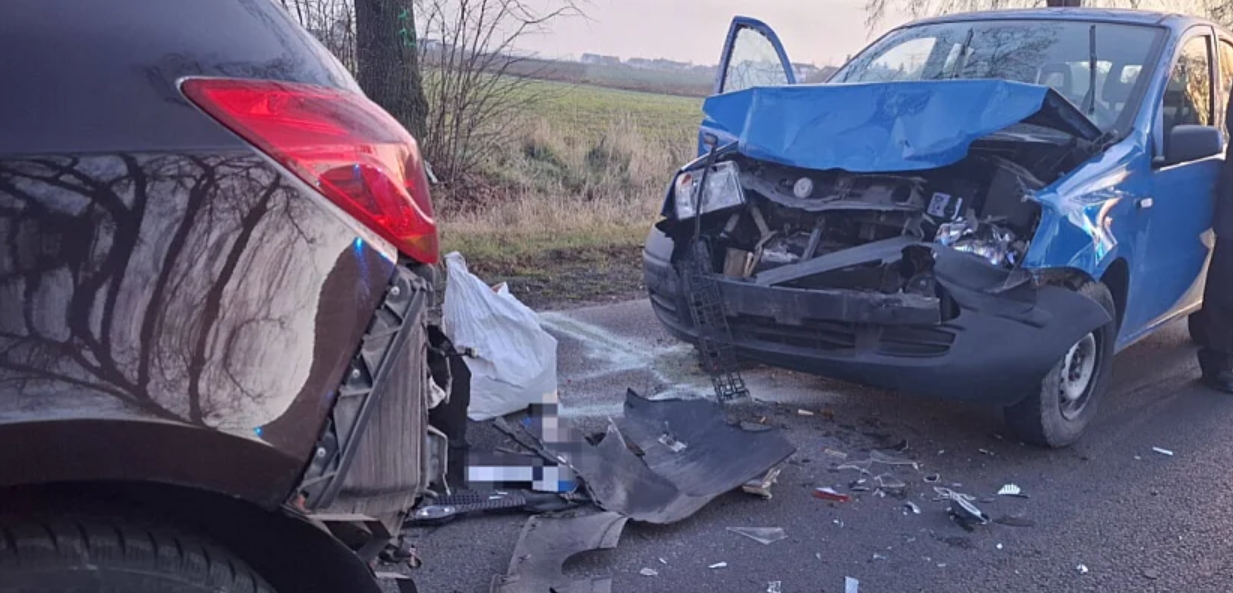 Zderzenie na ul. Poznańskiej